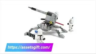 LEGO Star Wars 501st Clone Troopers Battle Pack 75345, Buildable Toy Set with AV 7 Anti Vehicle Cann