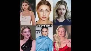 models face symmetry 💀 #gigihadid #kyliejenner #kendalljenner