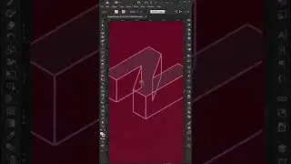 Typography Isometric Poster