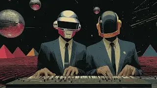 Daft Punk Late Night Funk Ride 🚘🎧 | Chillwave, Synthwave, Retro Funk, Nu Disco, Electronic Playlist