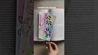 easy boho art bookmark ideas || comment your favourite #boho #art #shorts #bohoart #bohoart #acrylic