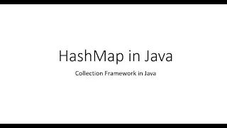 HashMap in Java