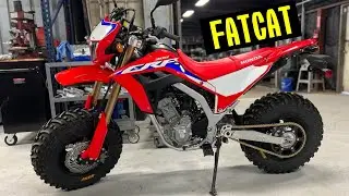 HONDA CRF300L ABS Big Wheel Build