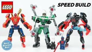 ALL NEW 2026 LEGO MARVEL MECHS | Spiderman, Doc Ock, Miles Morales 76337 | 76338 | Speed Build