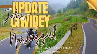 Perjalanan ciwidey full menuju curug ceret naringgul - Part 02 l Update jalur ciwidey - naringgul