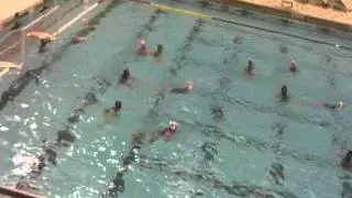 Michelle to Abbey to Brianna for goal against Groves