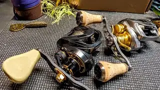 Сравнение ручек AliExpress Gomexus DRT Varial и спиннербейтов