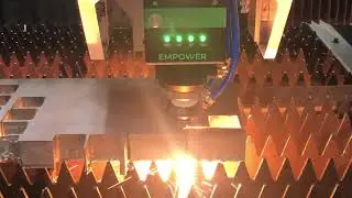 5x10 Fiber Laser Cutter With Fully Enclosed Cover For Cutting 40mm Carbon Steel