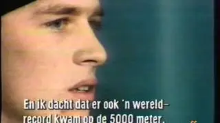 Winter Olympic Games Calgary 1988 - 1500 m interview Silver medallist Flaim