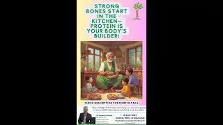 Strong Bones Start in Kitchen&mdash;Protein is Body&rsquo;s Builder! Fuel Joints & Muscles with Right Protein