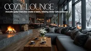Acoustic Guitar Winter Chillout ~ Smooth Tones for Relaxing Coffee Shop Ambience