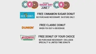 How to take advantage of National Donut Day