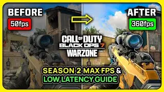COD BO7/Warzone S2 - Best PC Settings for MAX FPS ✅