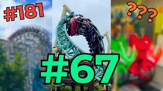 My Coaster Rankings 2025 Edition!!! (186-51)