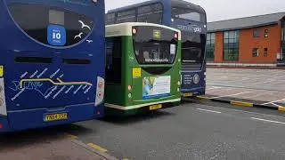 Here is the Rail replacement bus in Guildford Train station