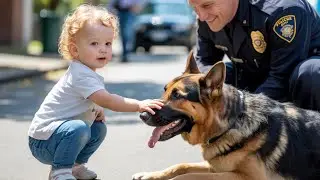 What a 3-Year-Old Said to the Police Dog Shocked Everyone
