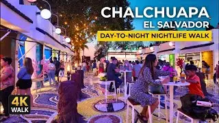 Chalchuapa, Santa Ana: Atardecer y Vida Nocturna | El Salvador 4K Day-to-Night Walk
