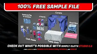Simply Cloth Studio 2.0 - Бесплатные ресурсы