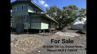 Island Living & Income Potential -Affordable 2 bed/2 bath Home For Sale in Ocean View, Hawaii