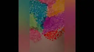 easy poster colour 🎨 painting form lighting tree 🌲 | first video |   krupa's world