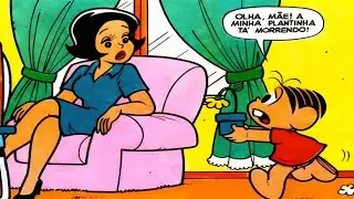 CADA UM COLHE O QUE PLANTA I GIBI DA TURMA DA M&Ocirc;NICA