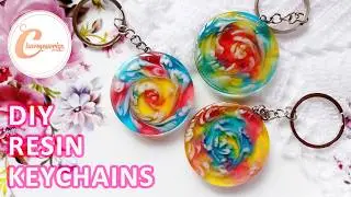 DIY Epoxy Resin Craft | Mini Flower Bloom keychains | Step by Step Epoxy Resin Crafts For BEGINNERS