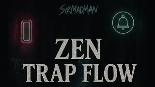 Zen Trap Flow style 1 | Chill Trap Meditation & Study Instrumental (Black Screen)