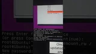How to Quickly Reset a Forgotten Password on Ubuntu