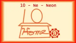 Storistir Periodic Table Element 10 - Ne - Neon
