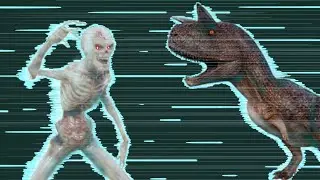 ZOMBIES vs DINOSAURS - Ark: Survival Evolved