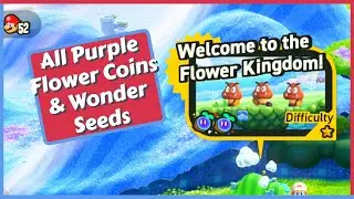 Welcome to the Flower Kingdom - All Collectables + Flagpole in Super Mario Bros. Wonder