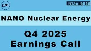 NANO Nuclear Energy Q4 2025 Earnings Call