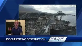 Maui resident documents the destruction in Lahaina