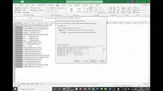 MS Excel tutorial demonstrating the uses of the text to columns tool