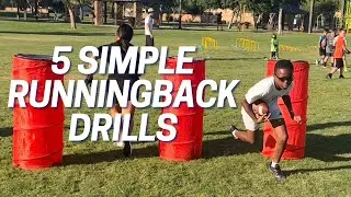 5 Runningback Drills for Youth Football