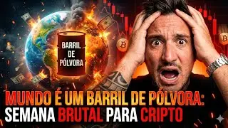 🚨CRYPTO: Semana LOUCA e VOL&Aacute;TIL! Como estar preparado para estes dois eventos....