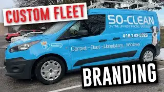 Killer branding on your van, truck or car. #transit #transitconnect #ford #vanwrap