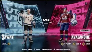 NHL 25 Второй тур регулярный чемпионат UTAH Hockey Club - COLORADO Avelanche