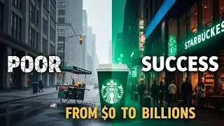 How Starbucks Went From POOR to a $100 BILLION Empire | The Untold Success Story #starbucks