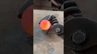 Fire sphere in oil. #experiencing #firemaking #workingfire #satisfying #foundry #diy #foundrymelting