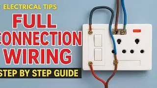 How to connect double power board  Full wiring connection tutorial  Electrical board wiring