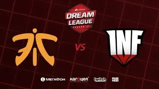 Fnatic vs Infamous, DreamLeague Season 11 Major, bo3, game 2 [4ce & Lum1Sit]