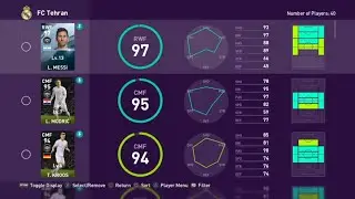 MyClub Player Training eFootball PES 2020