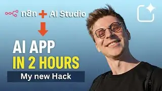 How I Built an AI YouTube Script App in 2 Hours (n8n + Google AI Studio)