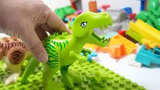 🐶🦁 Racing Ramp Construction Set | Educational Toys with Animals for Kids 🧠🏎️
