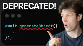 Функция generateObject устарела в AI SDK версии 6: вот что следует использовать вместо неё.