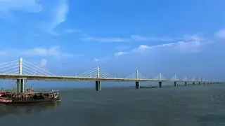 Ganga river bridge (Bhojpur) district Chapra Ara District 