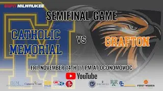 🏆 THE ROAD TO STATE CONTINUES | CMH vs Grafton | WIAA Playoffs LIVE
