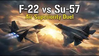 F-22 Raptor vs Su-57 Felon &ndash; Ultimate Air Superiority Showdown
