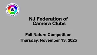 NJFCC Fall Nature Competition - 13Nov25